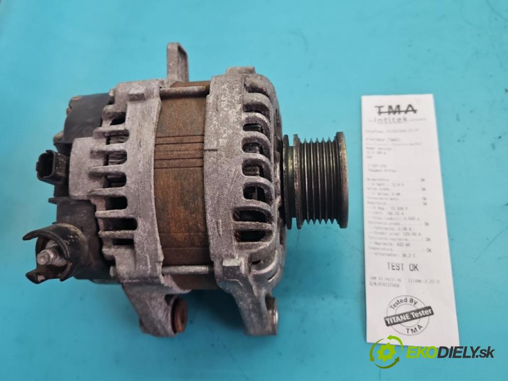 Peugeot Rifter 1.5 hdi 131 hp manual 96 kW 1499 cm3 5- Alternator 9827171980 (Alternátor)