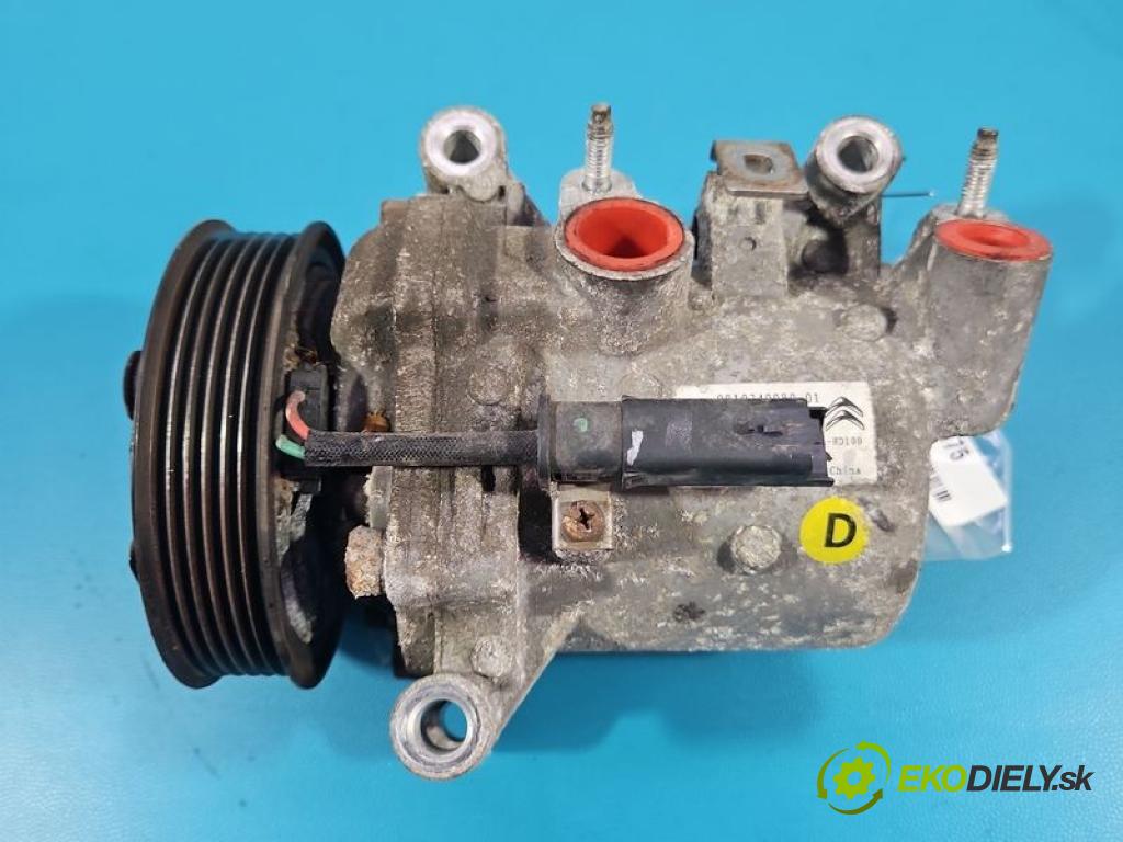 Peugeot Rifter 1.5 hdi 131 hp manual 96 kW 1499 cm3 5- Kompresor: klíma 9810349980-01 (Kompresor klimatizace)