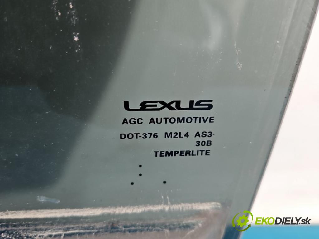 Lexus RX III 2008-2015 3.5 V6 277KM: automatic 204 kW 3456 cm3 5- sklo dvere zadné ľavé