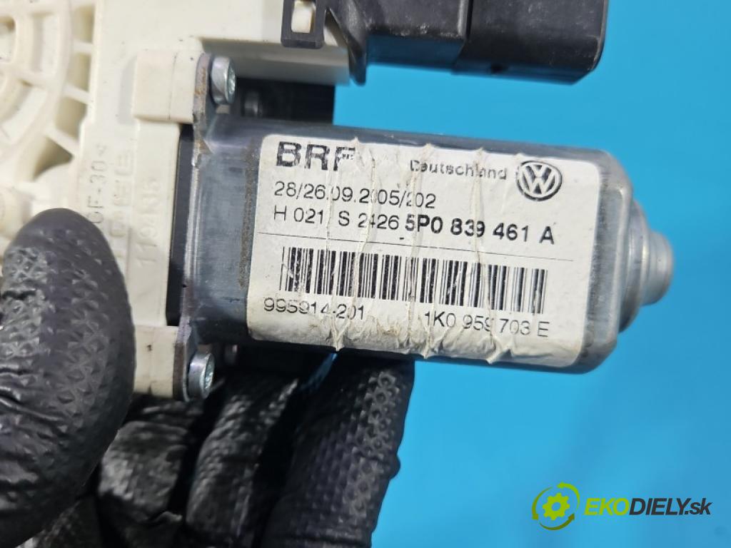 Seat Altea 1.9 tdi BKC 105 hp manual 77 kW 1896 cm3 5- mechanismus stahování zadní levý 1K0959703E