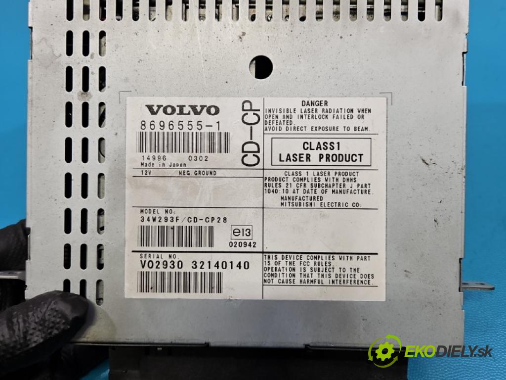 Volvo XC90 I 2002-2014 2.4 D5 163 hp automatic 120 kW 2401 cm3 5- Radio továrna: 86965551