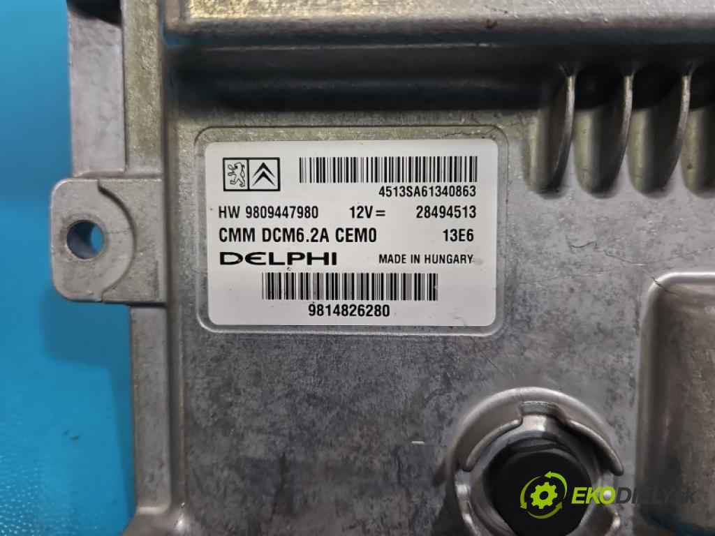 Peugeot 508 I 2010-2018 2.0 hdi 181KM automatic 133 kW 1997 cm3 5- riadiaca jednotka motora 9814826280