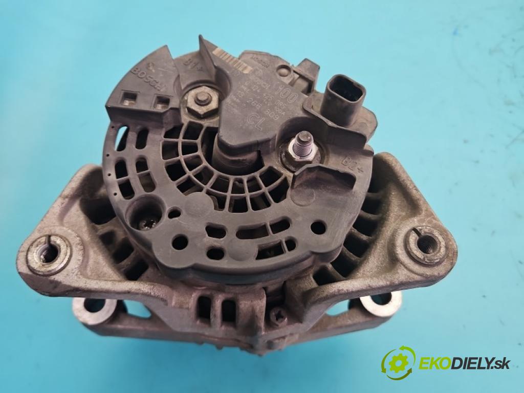 Opel Meriva B 2010-2017 1.4 T 120 hp manual 88 kW 1364 cm3 5- Alternator 13266809 (Alternátor)