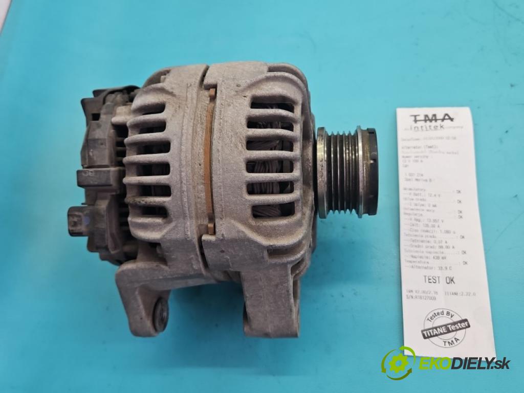 Opel Meriva B 2010-2017 1.4 T 120 hp manual 88 kW 1364 cm3 5- Alternator 13266809 (Alternátor)