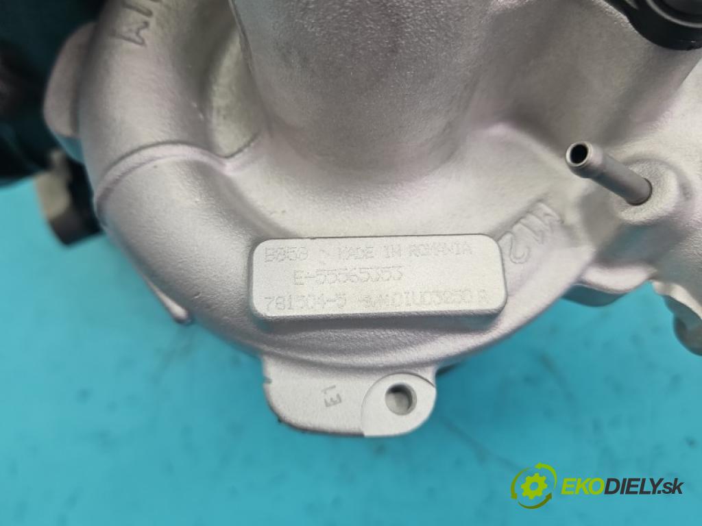 Opel Meriva B 2010-2017 1.4 T 120 HP manual 88 kW 1364 cm3 5- turbodúchadlo, turbo repasovaná 781504-5