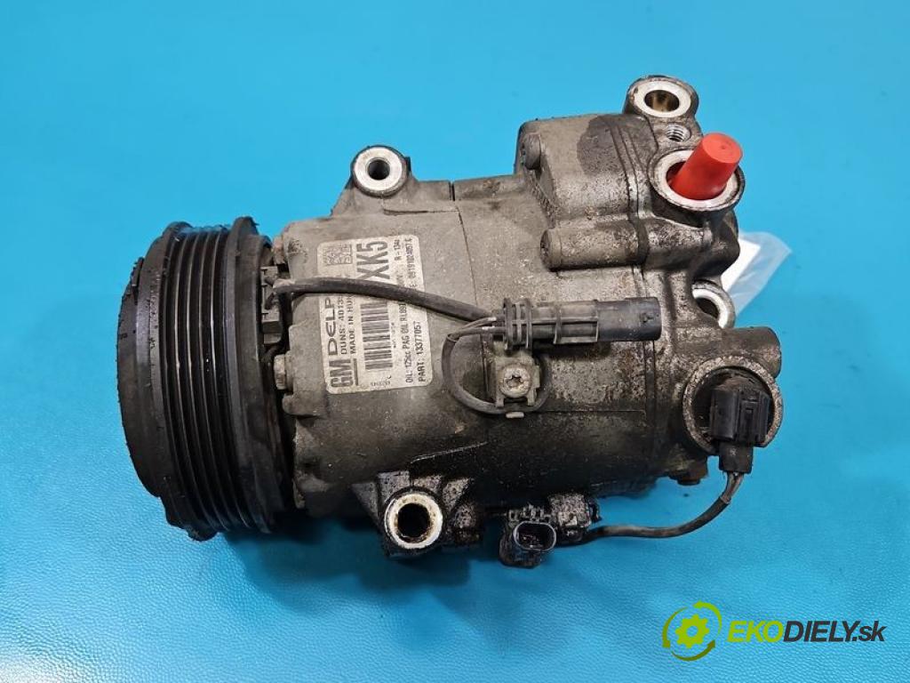 Opel Meriva B 2010-2017 1.4 T 120 hp manual 88 kW 1364 cm3 5- Kompresor: klíma 13377057 (Kompresor klimatizace)