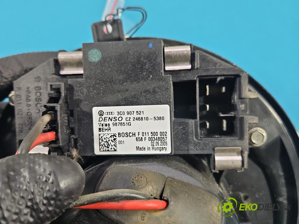 Seat Altea 1.9 tdi BKC 105 hp manual 77 kW 1896 cm3 5- ventilátor vzduchu 3C0907521