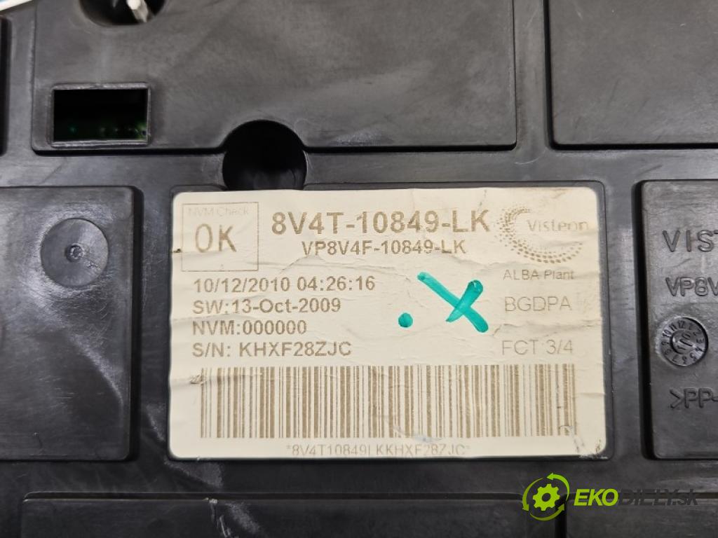 Ford Kuga Mk1 2008-2013 2.0 TDCI 163 hp automatic 120 kW 1997 cm3 5- Přístrojová deska 8V4T-10849-LK (Přístrojová deska)
