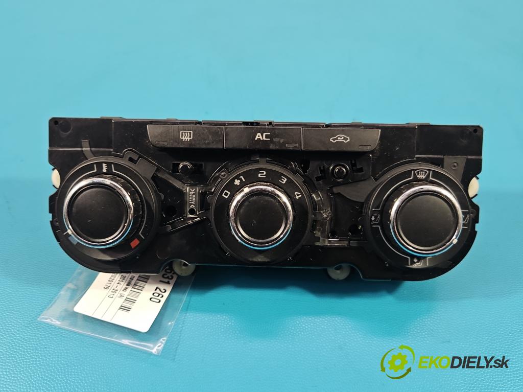Skoda Octavia II 2004-2013 1.6 8V 102 HP manual 75 kW 1595 cm3 5- panel kúrenia 3T0820047AF