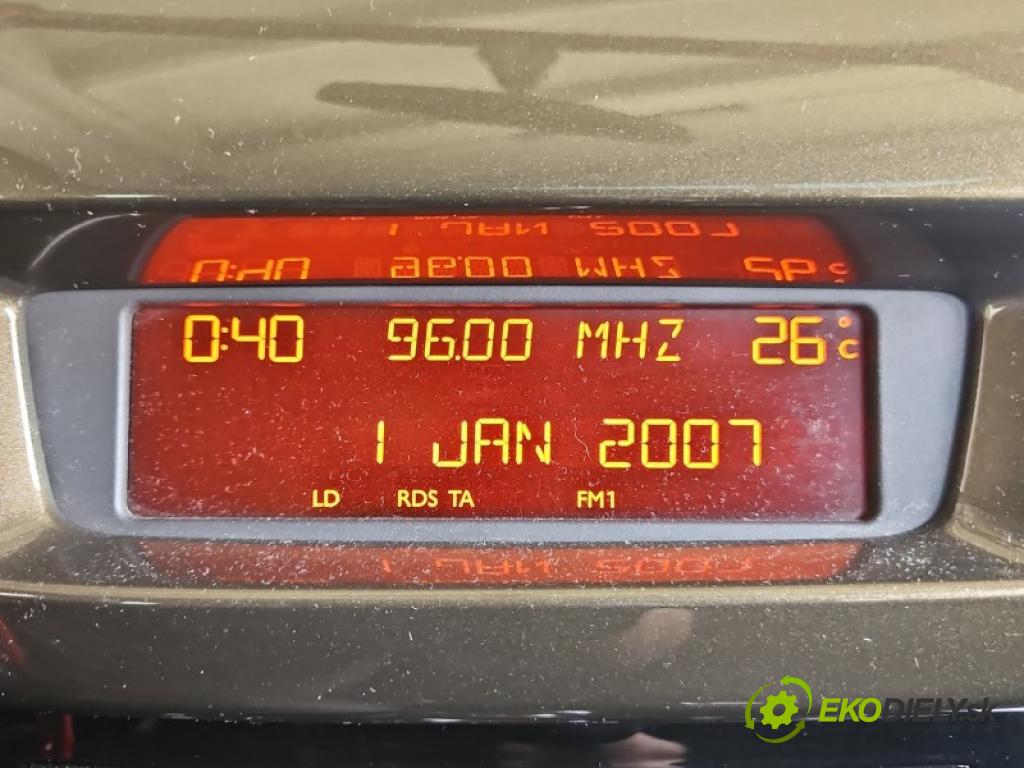 Citroen C3 II 2009-2016 1.4 16V 95 hp automatic 70 kW 1397 cm3 5- displej  (Přístrojová deska)