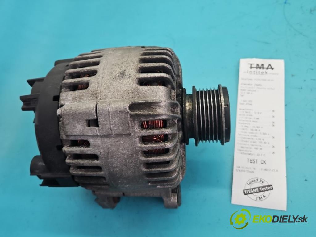 Seat Altea 1.9 tdi BKC 105 hp manual 77 kW 1896 cm3 5- Alternator 06F903023C (Alternátor)