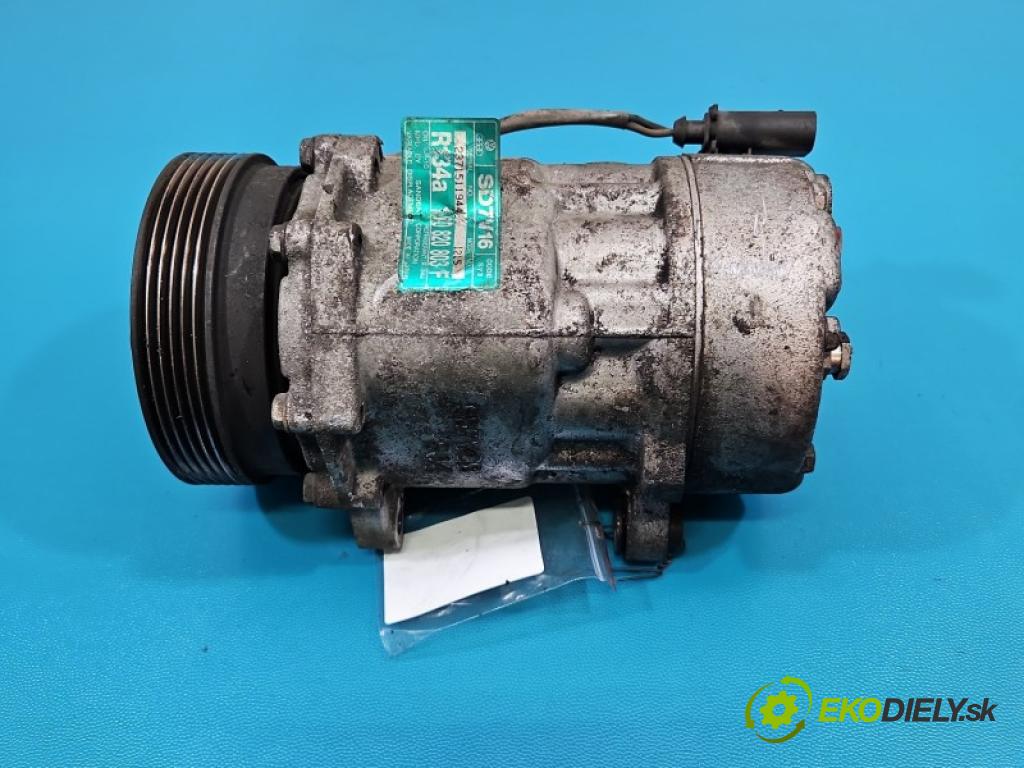 Vw Golf IV 1997-2003 1.9 tdi 116 HP manual 85 kW 1896 cm3 5- Kompresor: klimatizácie 1J0820803F (Kompresor klimatizácie)