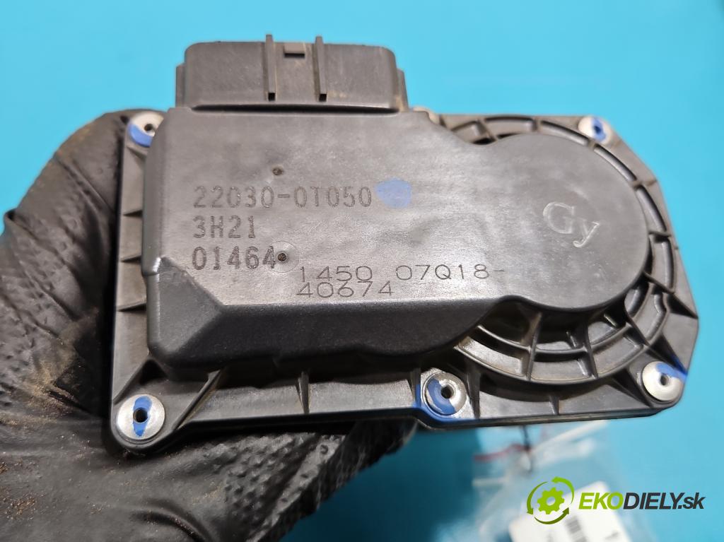 Toyota Corolla E16/E18  2013-2019 1.6 16V 132  HP manual 97 kW 1598 cm3 4- klapka 22030-0T050 (Škrtiaca klapka)