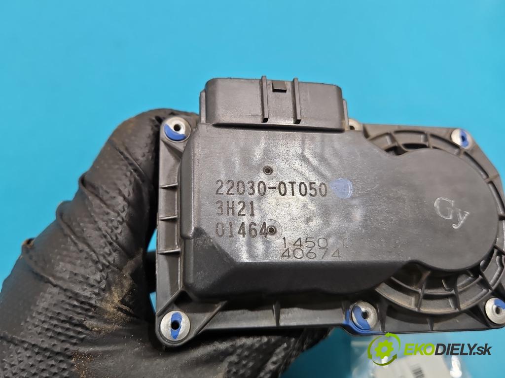 Toyota Corolla E16/E18  2013-2019 1.6 16V 132  HP manual 97 kW 1598 cm3 4- klapka 22030-0T050 (Škrtiaca klapka)