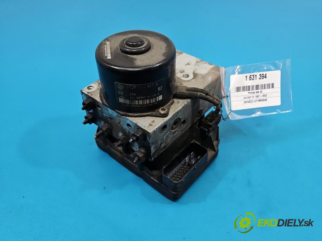 Vw Golf IV 1997-2003 1.9 tdi 116 HP manual 85 kW 1896 cm3 5- čerpadlo abs 1J0907379AF (Pumpa ABS)