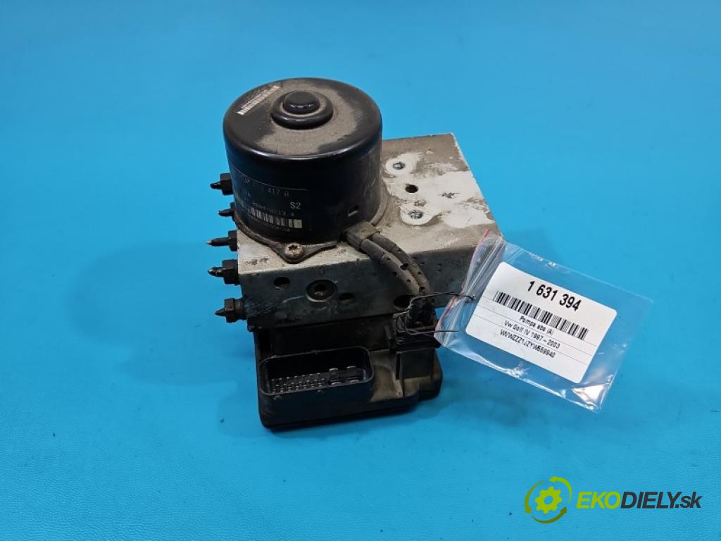 Vw Golf IV 1997-2003 1.9 tdi 116 HP manual 85 kW 1896 cm3 5- čerpadlo abs 1J0907379AF (Pumpa ABS)