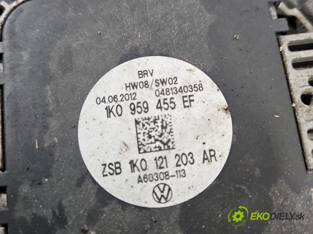 Skoda Octavia II 2004-2013 1.6 8V 102 hp manual 75 kW 1595 cm3 5- ventilátor chladič 1K0121205AG