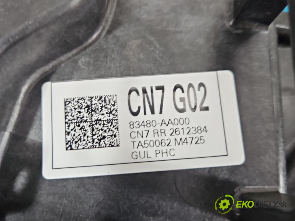 Hyundai Elantra VII 2020- 1.6 16V manual 90.2 kW 1598 cm3 4- mechanizmus okna zadné pravý 83480-AA000