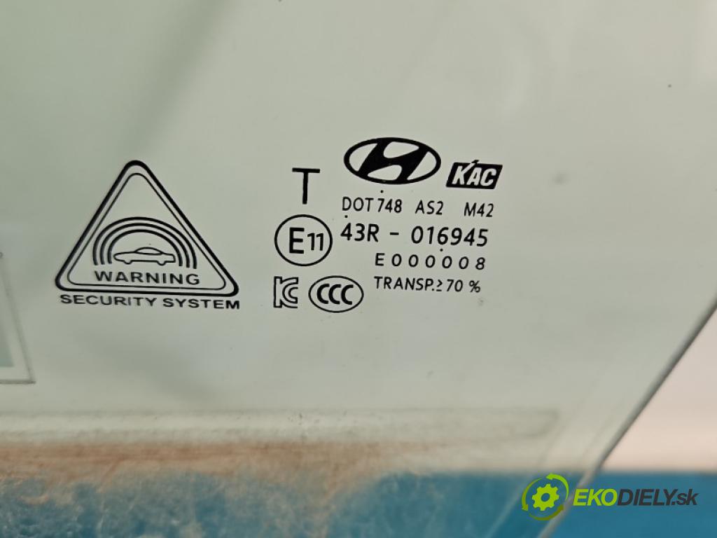 Hyundai Elantra VII 2020- 1.6 16V manual 90.2 kW 1598 cm3 4- sklo dveře přední levé