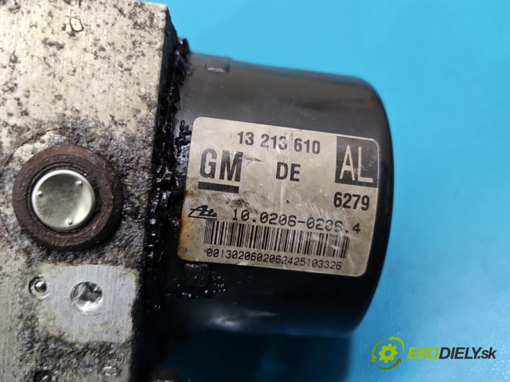 Opel Astra III 2004-2014 1.6 16V 105 HP manual 77 kW 1598 cm3 3- čerpadlo abs 100960-05393 (Pumpa ABS)