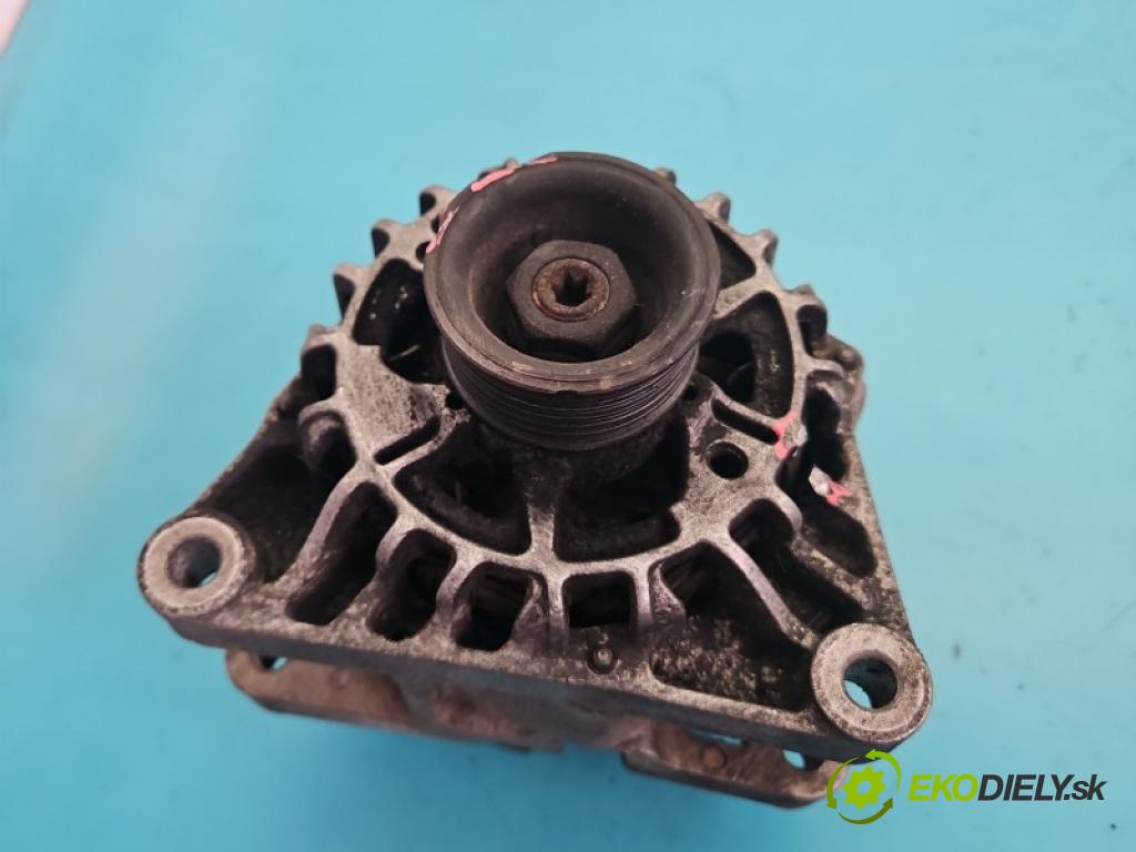 Peugeot 206 1.6 16V 109 hp manual 80 kW 1587 cm3 2- Alternator 9642879980 (Alternátor)