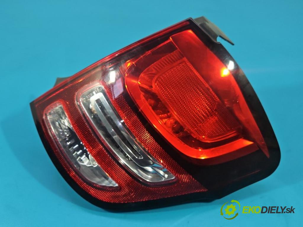 Citroen C3 II 2009-2016 1.4 16V 95 HP automatic 70 kW 1397 cm3 5- svetlo / reflektor zadné pravé blatník 9673805280