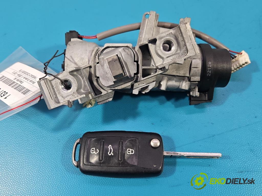 Skoda Octavia II 2004-2013 1.6 8V 102 hp manual 75 kW 1595 cm3 5- spínací skříňka 1K0905865A (Spínací skříňka)