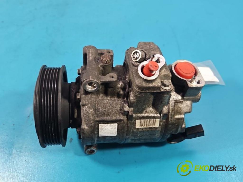 Skoda Octavia II 2004-2013 1.6 8V 102 hp manual 75 kW 1595 cm3 5- Kompresor: klíma 1K0820859T (Kompresor klimatizace)