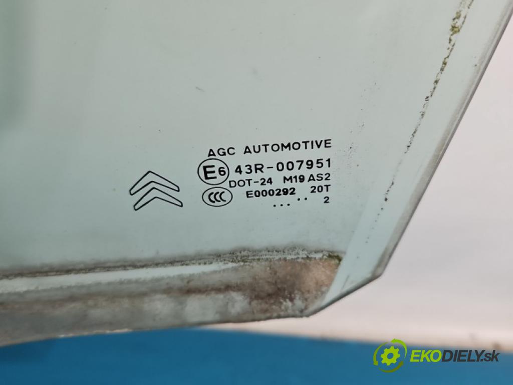Citroen C3 II 2009-2016 1.4 16V 95 hp automatic 70 kW 1397 cm3 5- sklo dveře přední levé
