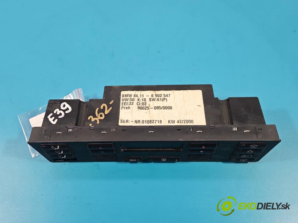 Bmw 5 E39 1996-2003 2.5d 163 hp automatic 120 kW 2497 cm3 5- palubní deska panel topení