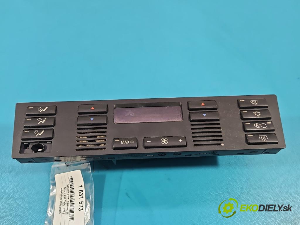 Bmw 5 E39 1996-2003 2.5d 163 hp automatic 120 kW 2497 cm3 5- palubní deska panel topení