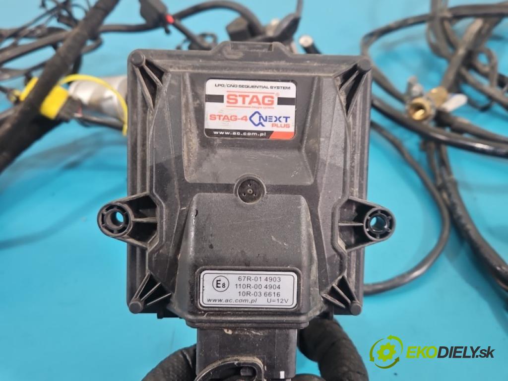 Opel Meriva B 2010-2017 1.4 T 120 hp manual 88 kW 1364 cm3 5- instalace LPG STAG 4 QNEXT PLUS