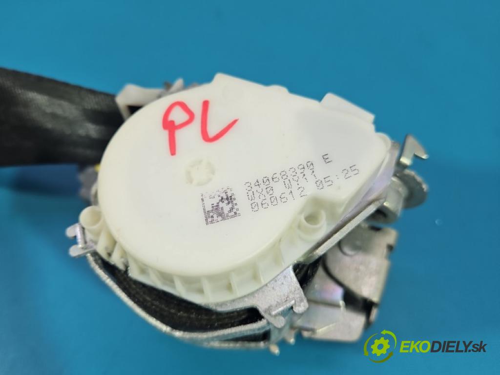 Citroen C3 II 2009-2016 1.4 16V 95 HP automatic 70 kW 1397 cm3 5- pas bezpečnosť: predné ľavý 96771569XX