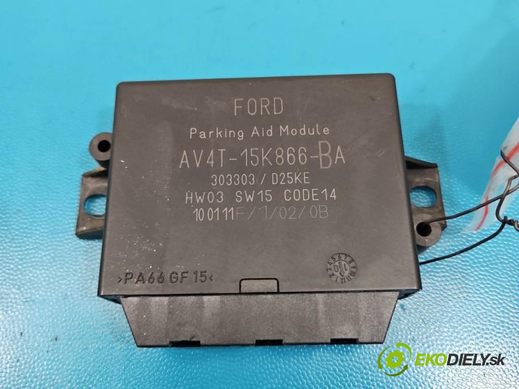 Ford Kuga Mk1 2008-2013 2.0 TDCI 163 hp automatic 120 kW 1997 cm3 5- řídící jednotka parkování AV4T-15K866-BA