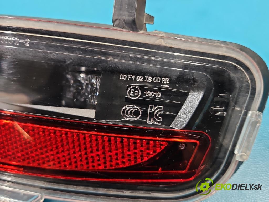 Renault Captur II 2019- 1.3 140 hp manual 103 kW 1332 cm3 5- světlo zadní pravé nárazníku 265801655R