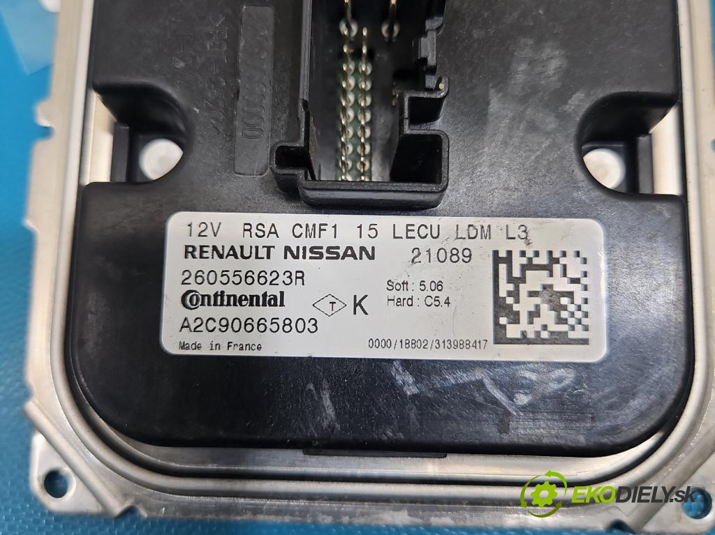 Renault Captur II 2019- 1.3 140 hp manual 103 kW 1332 cm3 5- modul lampy: 260556623R