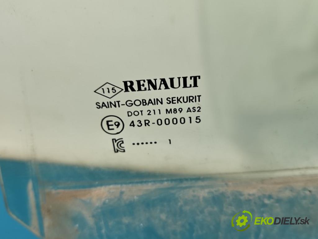Renault Captur II 2019- 1.3 140 HP manual 103 kW 1332 cm3 5- sklo dvere zadné ľavé