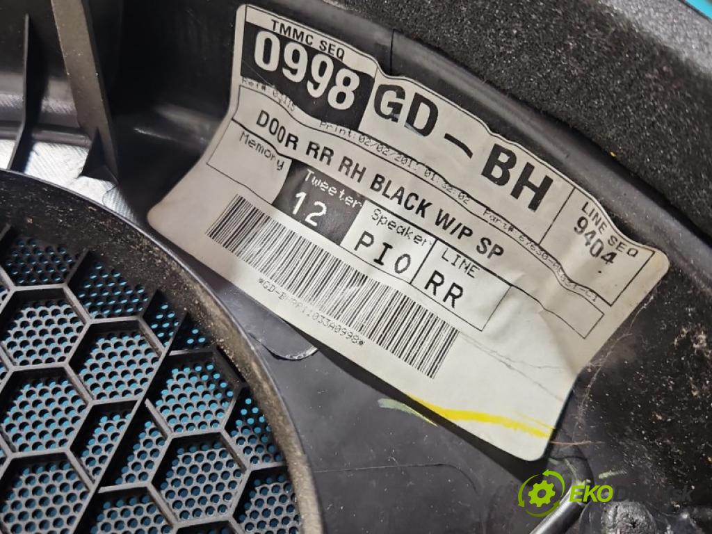 Lexus RX III 2008-2015 3.5 V6 277KM automatic 204 kW 3456 cm3 5- Tapacír: dveře zadní pravé