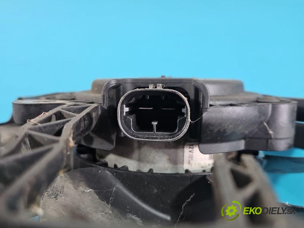 Citroen C3 II 2009-2016 1.4 16V 95 hp automatic 70 kW 1397 cm3 5- ventilátor chladič 9682902080