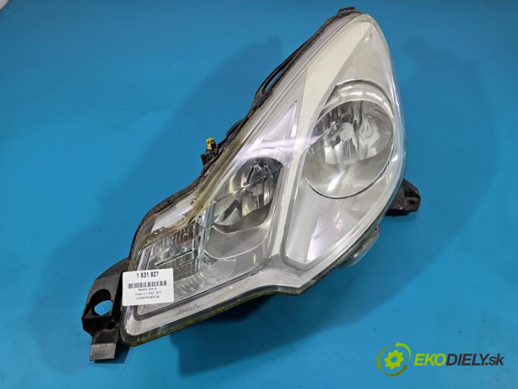 Citroen C3 II 2009-2016 1.4 16V 95 hp automatic 70 kW 1397 cm3 5- světlo levý  (Klika dveří ostatní)