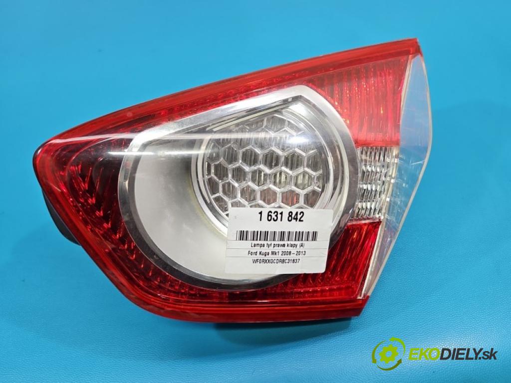 Ford Kuga Mk1 2008-2013 2.0 TDCI 163 HP automatic 120 kW 1997 cm3 5- svetlo / reflektor zadné pravé kufrové dvere 8V41-13A602-AD