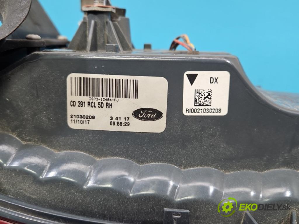Ford Mondeo Mk5 2014-2022 2.0 tdci 150 HP manual 110.3 kW 1997 cm3 5- svetlo / reflektor zadné pravé blatník DS73-13404-FJ