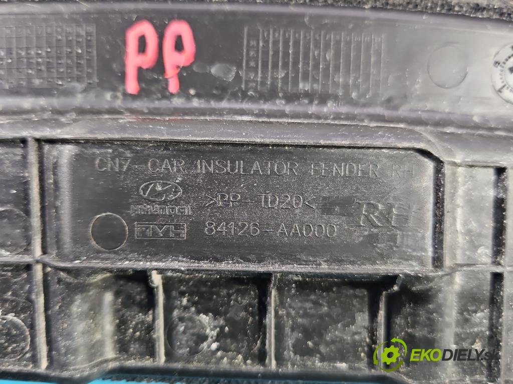 Hyundai Elantra VII 2020- 1.6 16V manual 90.2 kW 1598 cm3 4- kryt plastová 84126-AA000