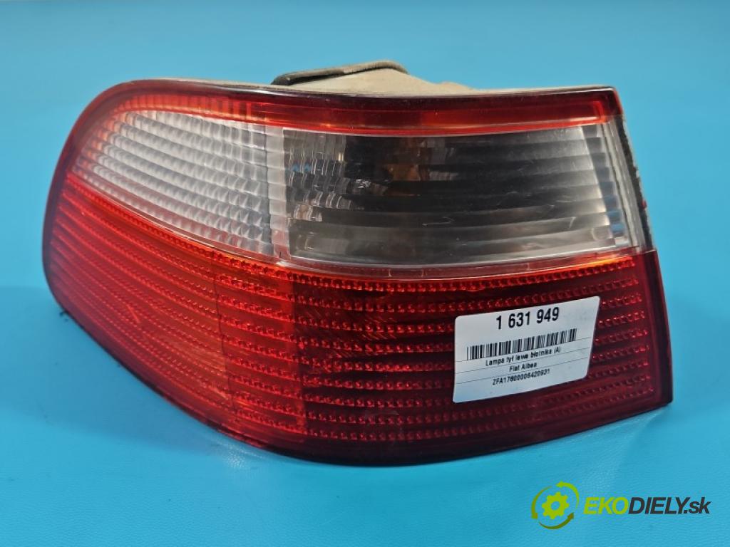 Fiat Albea 1.4 8V 77 hp manual 57 kW 1368 cm3 4- světlo zadní levé blatník: 