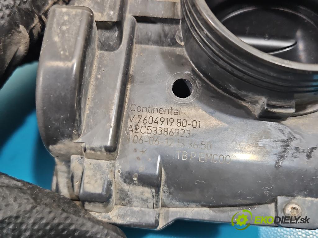 Citroen C3 II 2009-2016 1.4 16V 95 HP automatic 70 kW 1397 cm3 5- klapka A2C53386323 (Škrtiaca klapka)