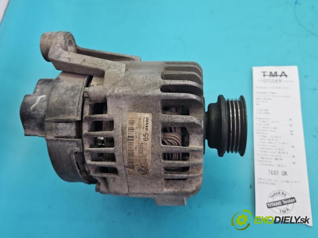 Fiat Albea 1.4 8V 77 hp manual 57 kW 1368 cm3 4- Alternator 51700675 (Alternátor)