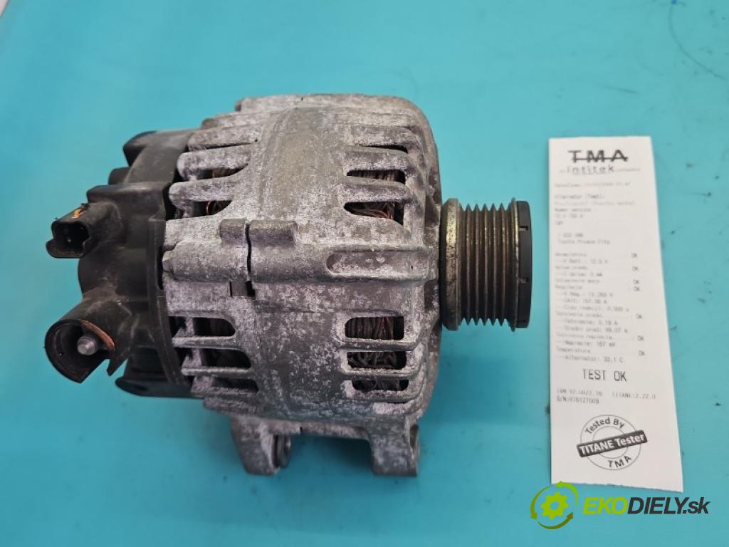 Toyota Proace City 1.2 110 hp manual 81 kW 1199 cm3 5- Alternator 9835688980 (Alternátor)