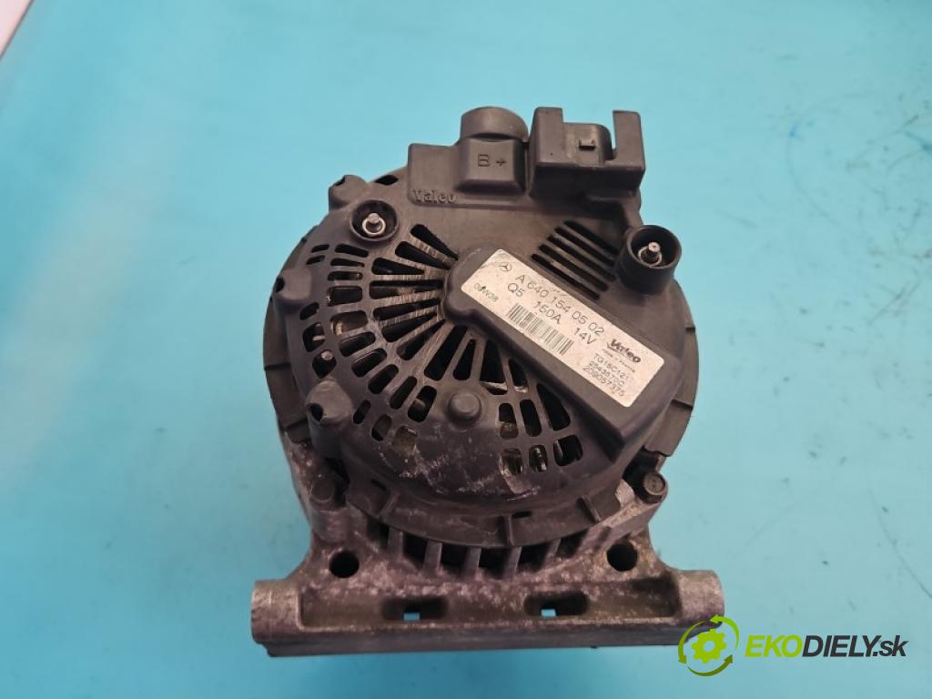 Mercedes A W169 2004-2012 2.0 cdi 109 hp manual 80 kW 1991 cm3 5- Alternator A6401540502 (Alternátor)