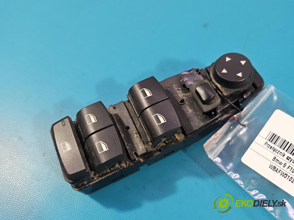 Bmw 5 F10 2010-2017 3.0d 204 hp manual 150 kW 2993 cm3 4- Přepínač oken zpětných zrcátek 9238235-01