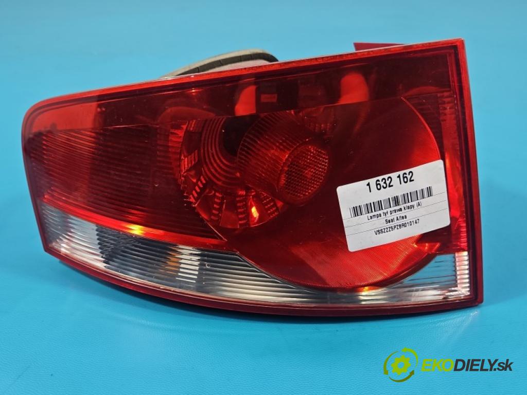 Seat Altea 2.0 TFSI 200 HP manual 147 kW 1984 cm3 5- svetlo / reflektor zadné ľavé blatník 5P8945095A